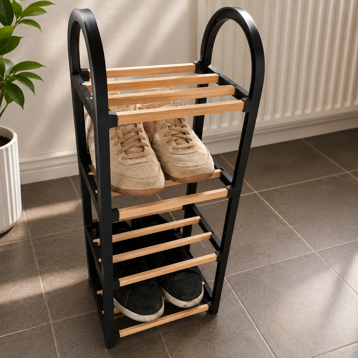 Freestanding Shoe & Kitchen Rack Organizer AJWPK