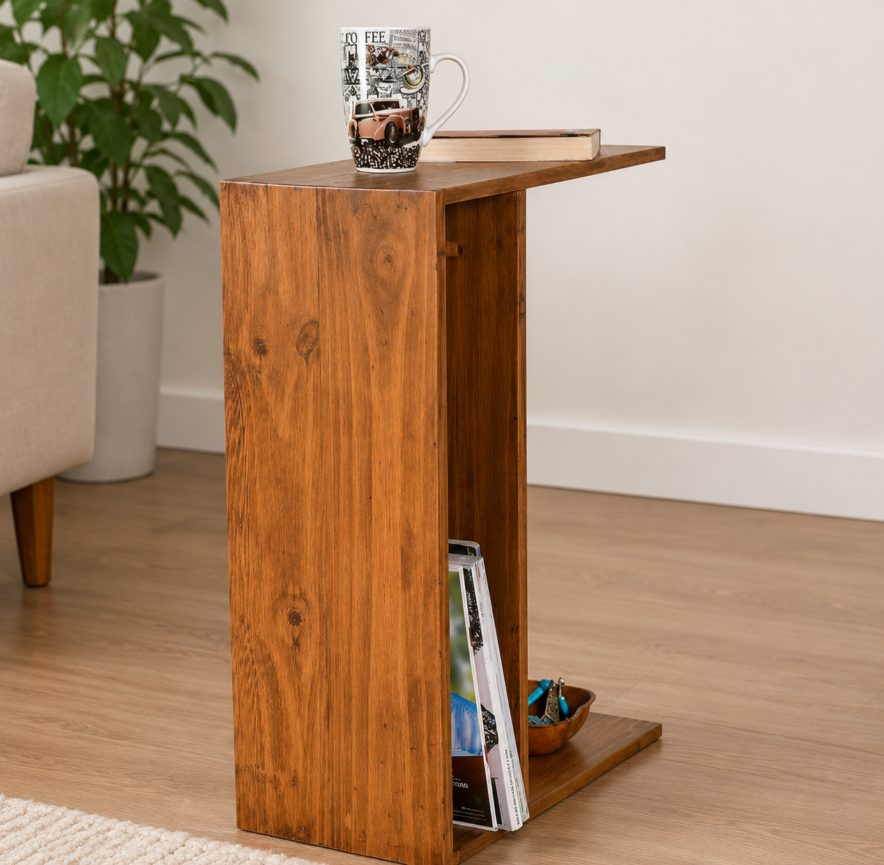Loafy Arm Bed Side Table AJWPK