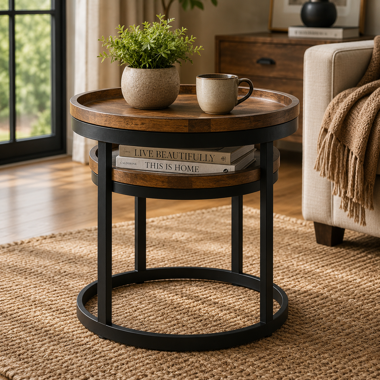 Marion Center Nesting Tables AJWPK