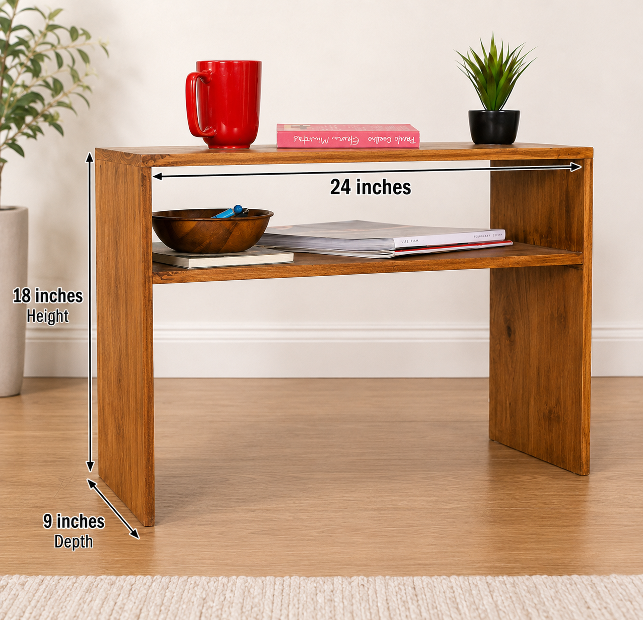 Loafy Arm Bed Side Table AJWPK