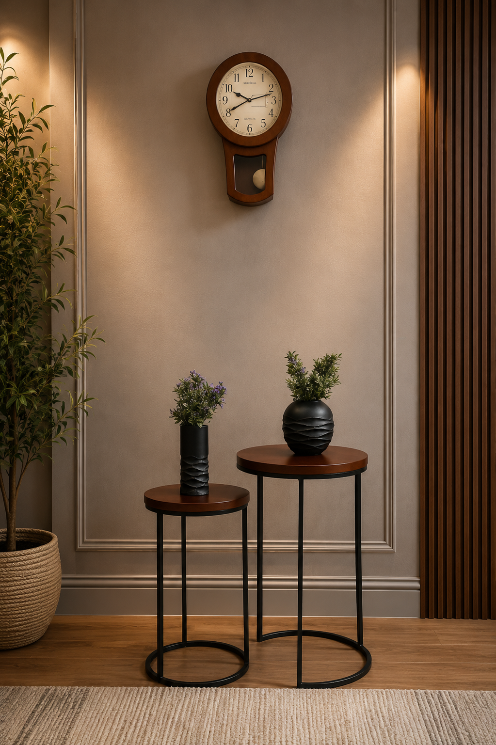 Sleek Round Tables AJWPK