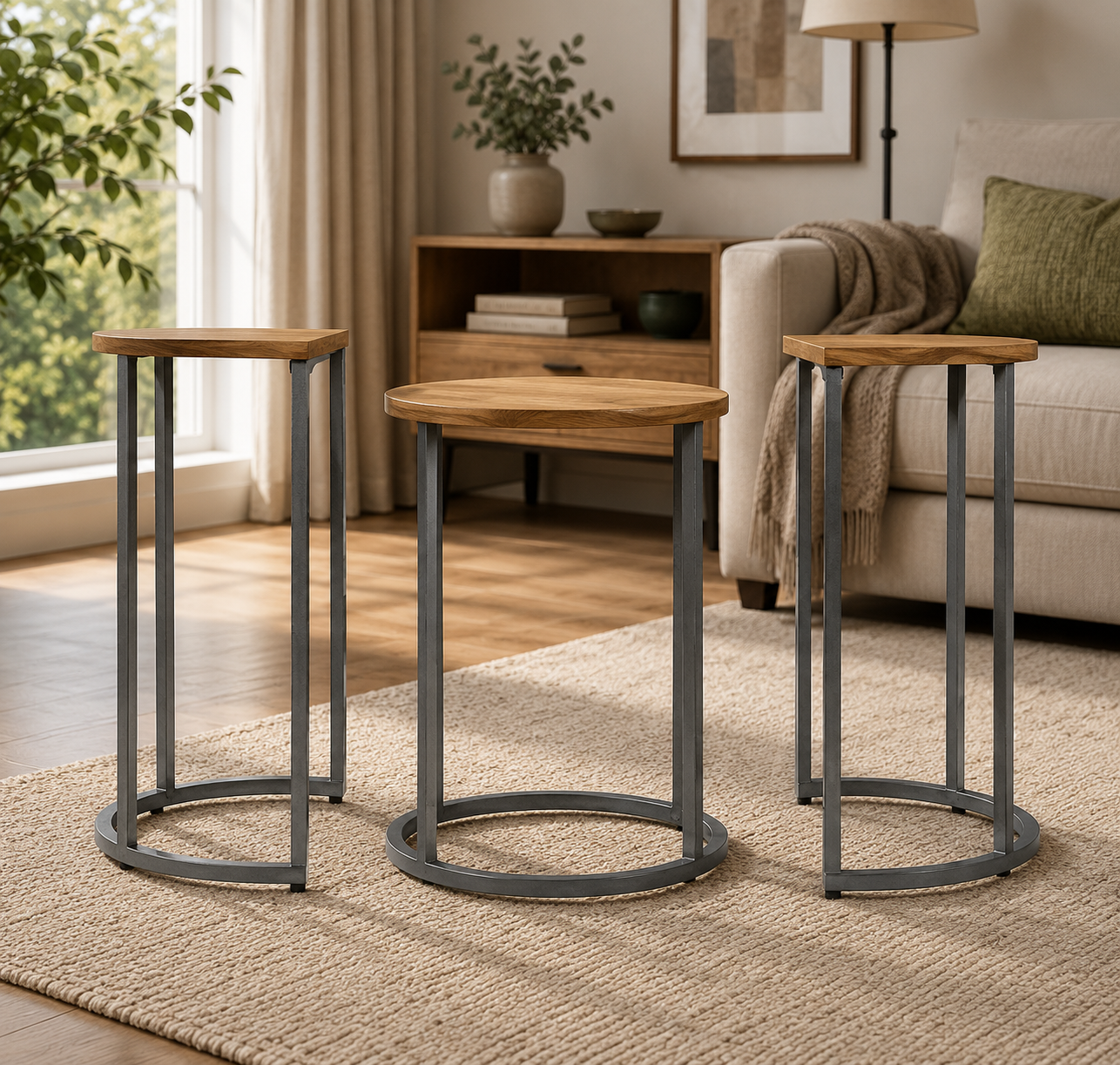 Ohara Drawing Room Nesting Tables AJWPK