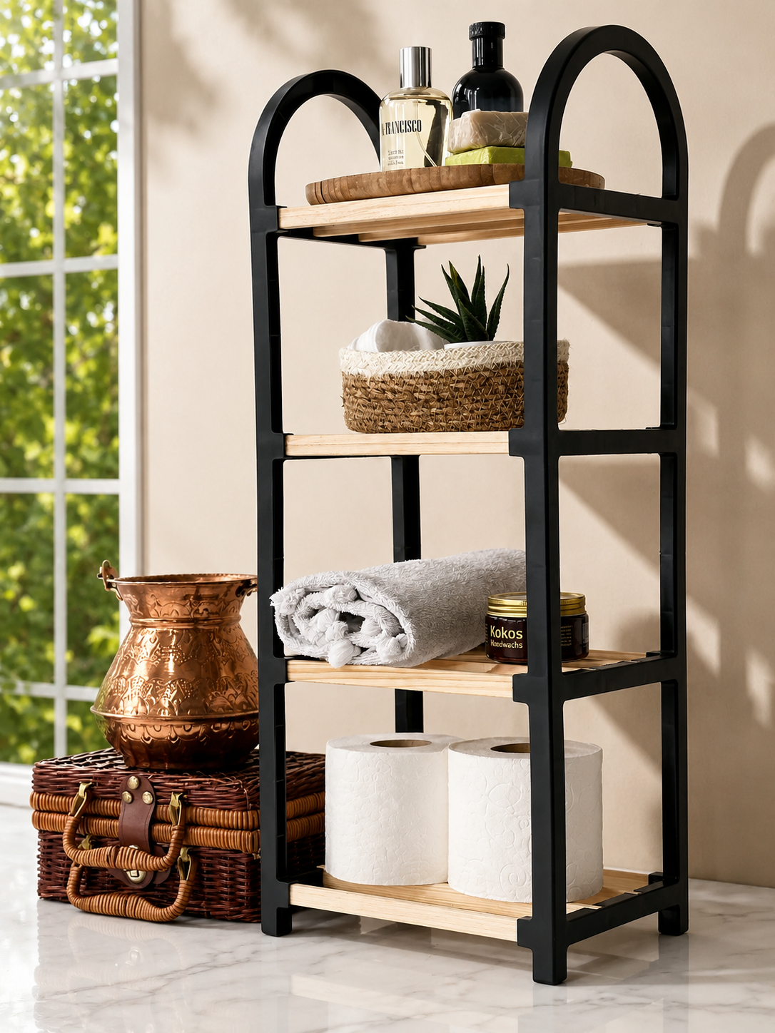 Freestanding Shoe & Kitchen Rack Organizer AJWPK