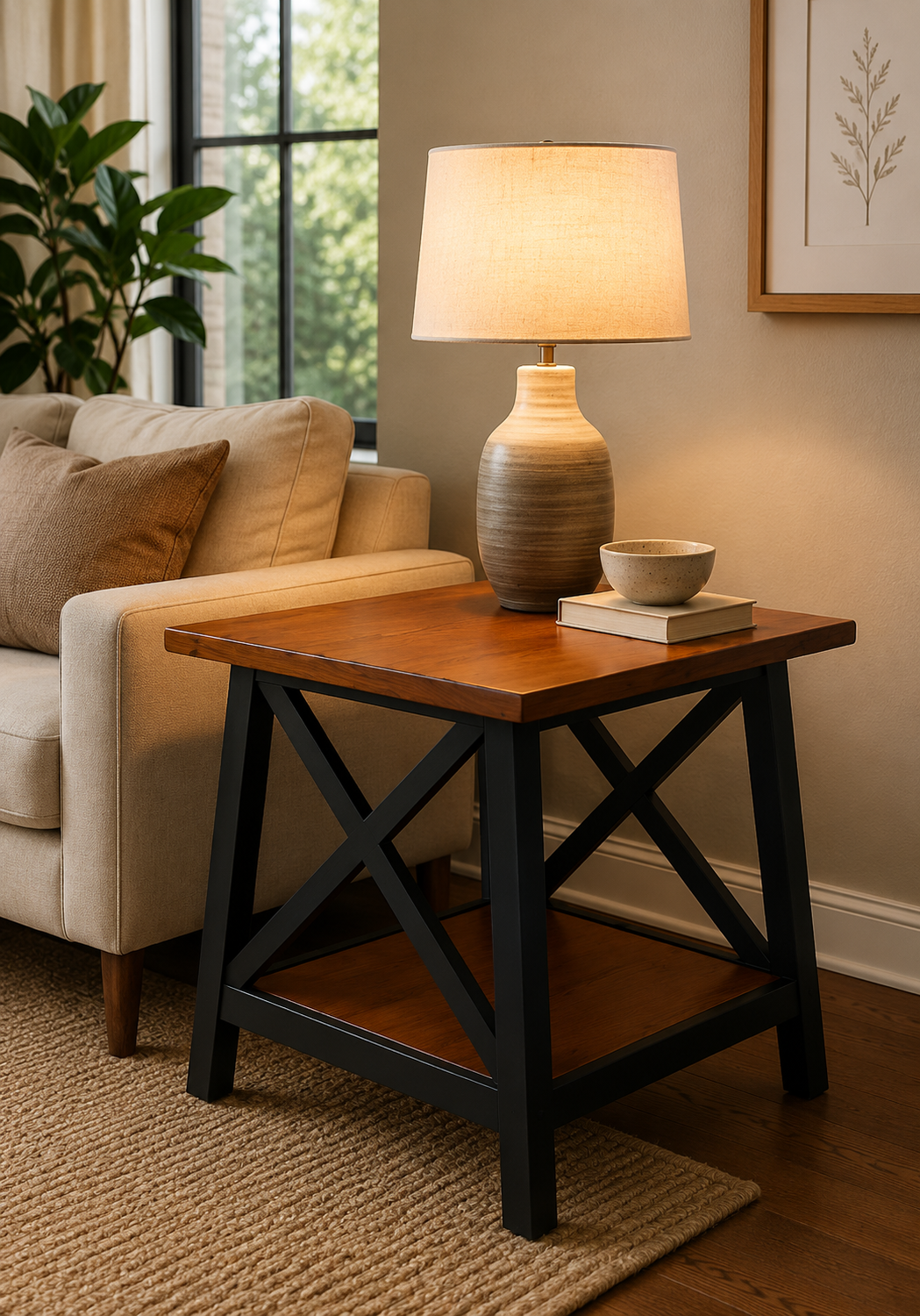 X-Base Sofa Side Table AJWPK