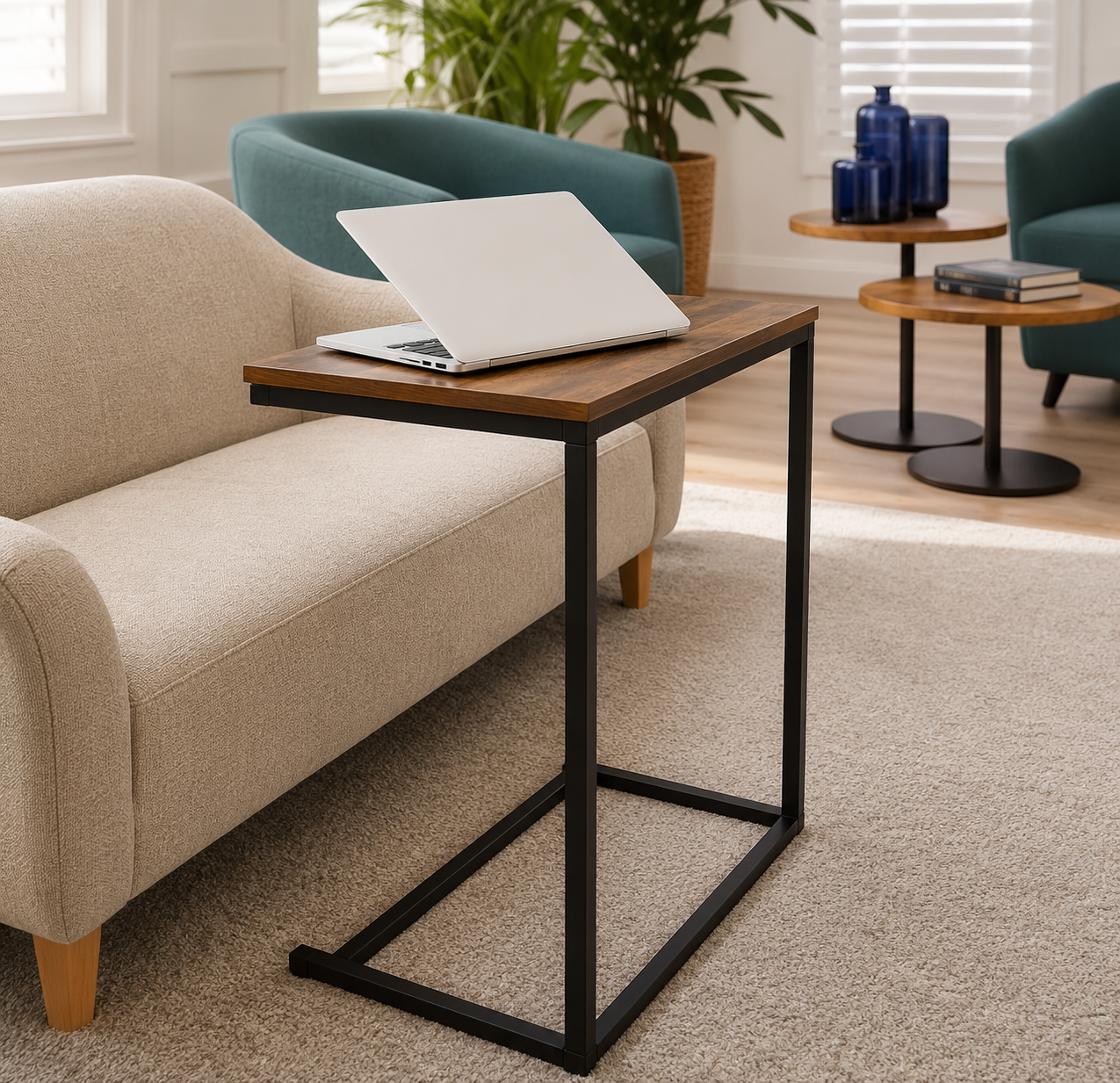 Straight laptop Bedroom Side Table AJWPK