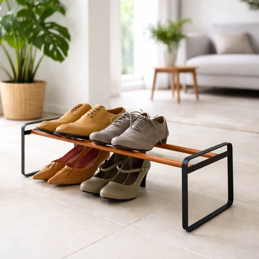 Plain Shoe Organizer Rack AJWPK