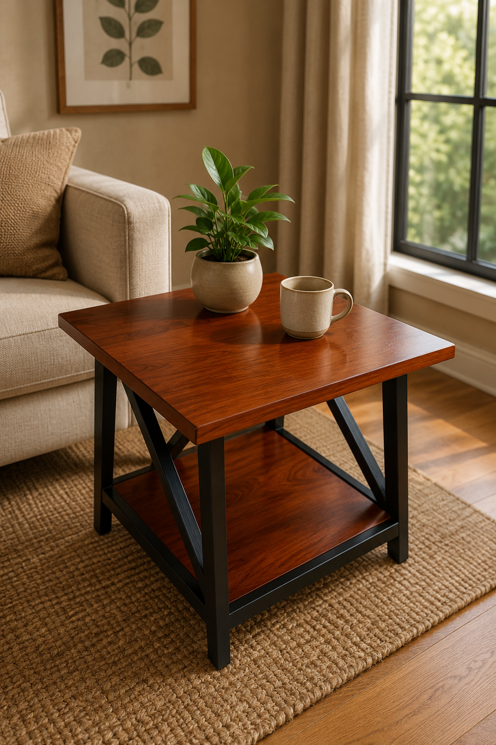 X-Base Sofa Side Table AJWPK