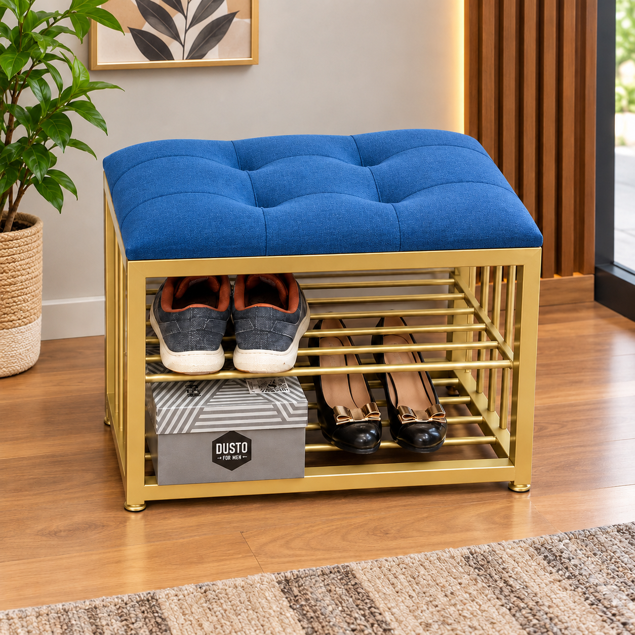 Luxury Shoe Storage Bench AJWPK
