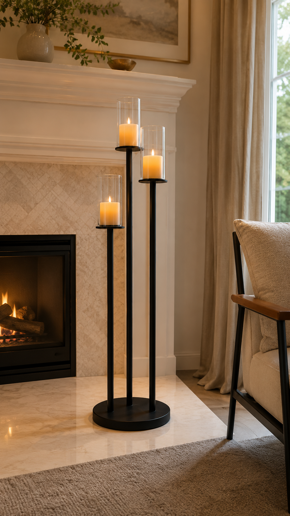 Elevated Candle Holder AJWPK