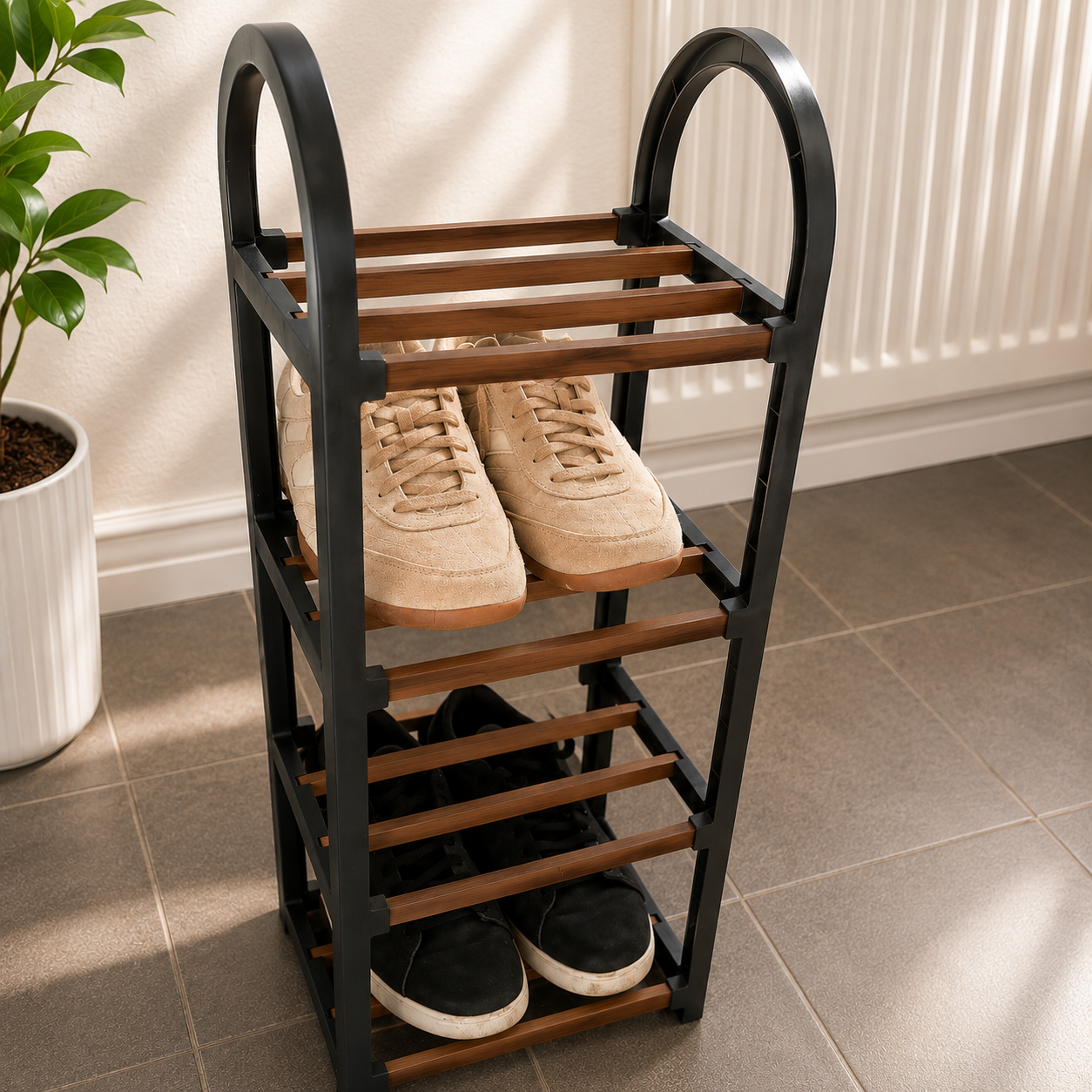 Freestanding Shoe & Kitchen Rack Organizer AJWPK