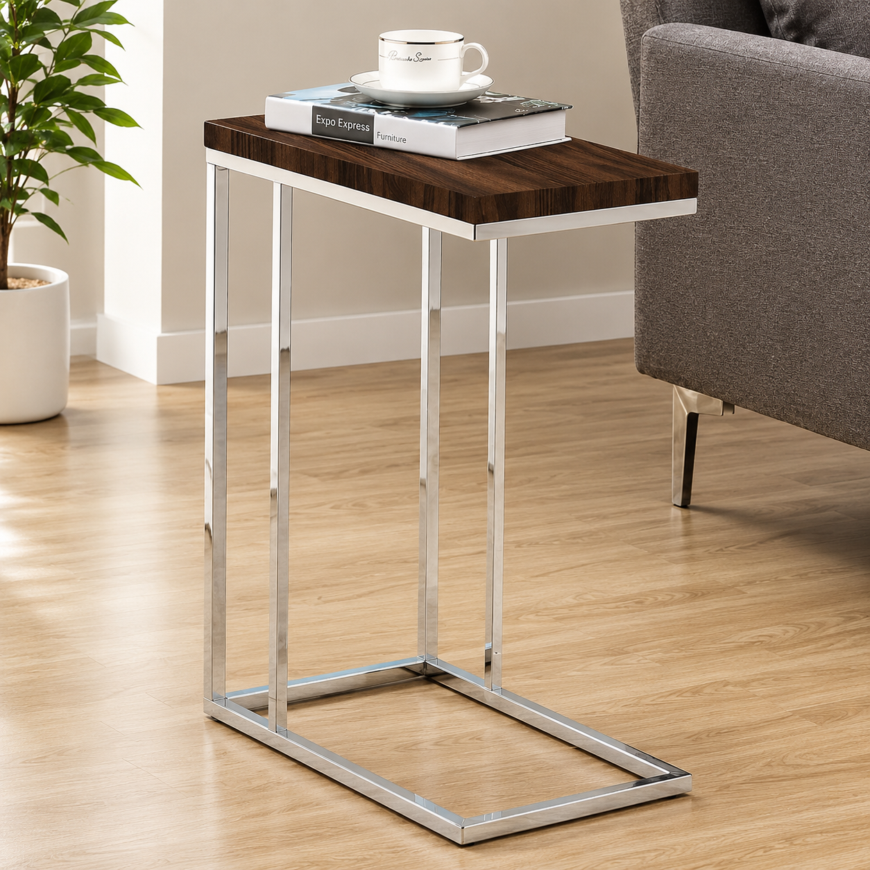 Juni Genre Stainless Steel Living Lounge Side Coffee Table AJWPK