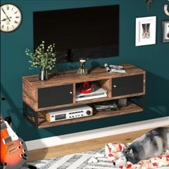 Malady Floating Lounge Bedroom TV Console Cabinet Shelve Stand Decor