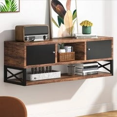 Malady Floating Lounge Bedroom TV Console Cabinet Shelve Stand Decor