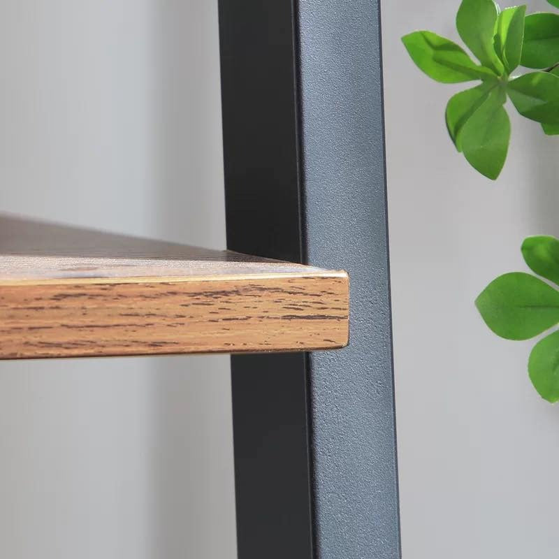 Joshy Corner Lounge Living Room Bookcase Organizer Rack Decor