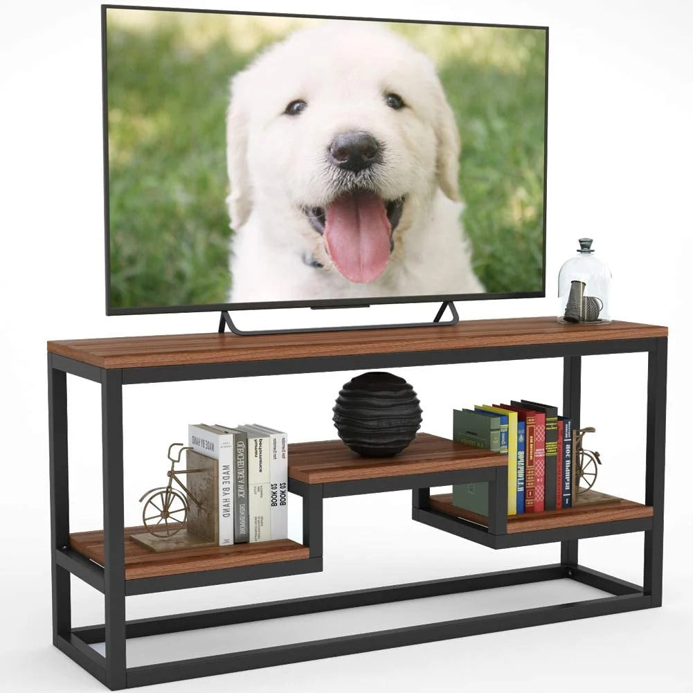 The Paysan Bookcase Shelve Console Table Decor