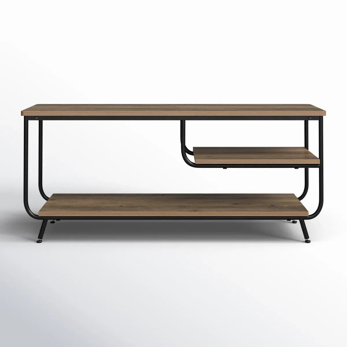 Latwana Iron TV LED Stand Lounge Console Table