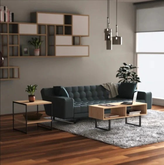 Larkie TV Console Storage Organizer Table Decor