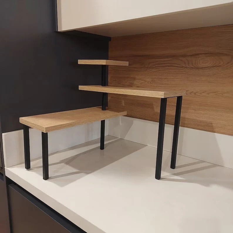 Ziggy Zone Corner Kitchen Spice Salt Organizer Storage Shelve Rack