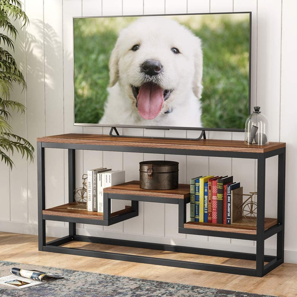 The Paysan Bookcase Shelve Console Table Decor