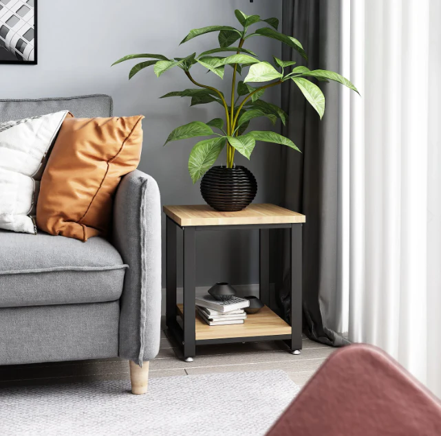 End Sofa Side living Lounge Drawing Table (2 Tier)-Special