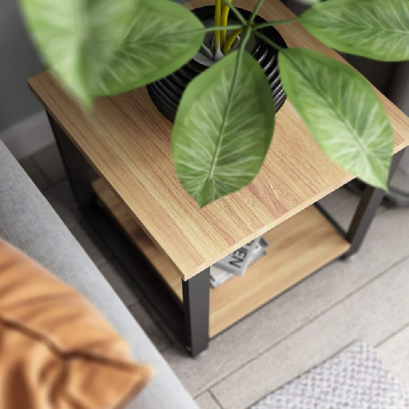 End Sofa Side living Lounge Drawing Table (2 Tier)-Special