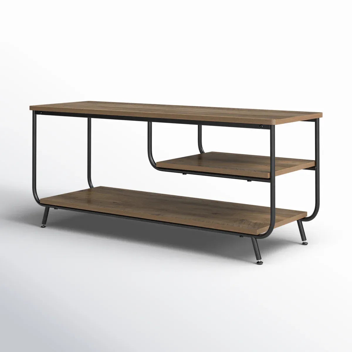 Latwana Iron TV LED Stand Lounge Console Table