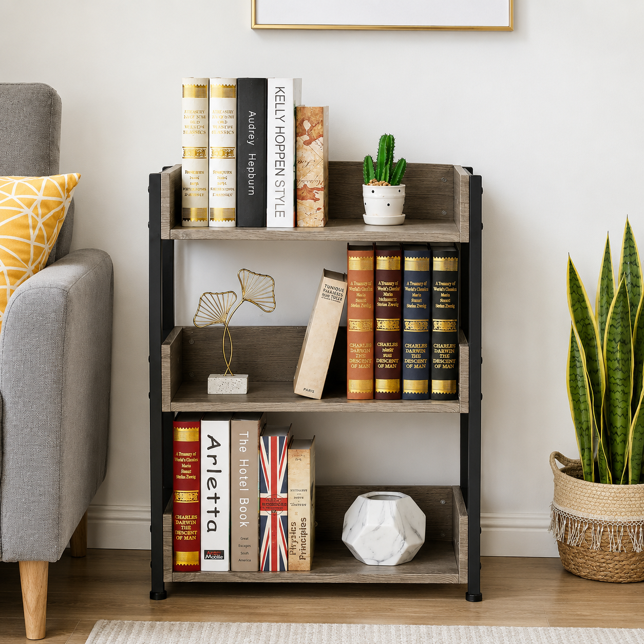 VECELO Storage Rack Decor AJWPK